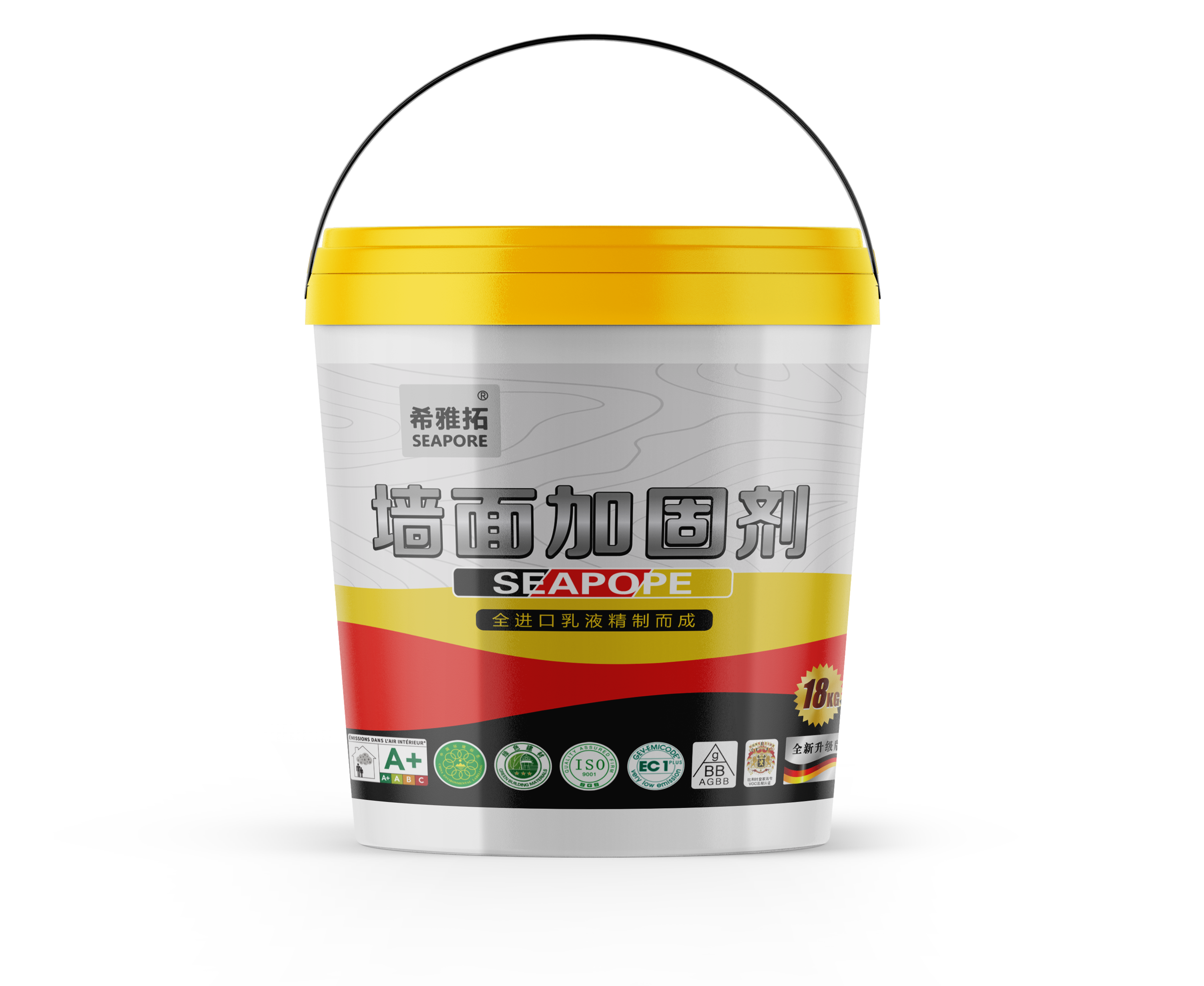 牆（qiáng）麵（miàn）加固劑黃色（sè）16KG